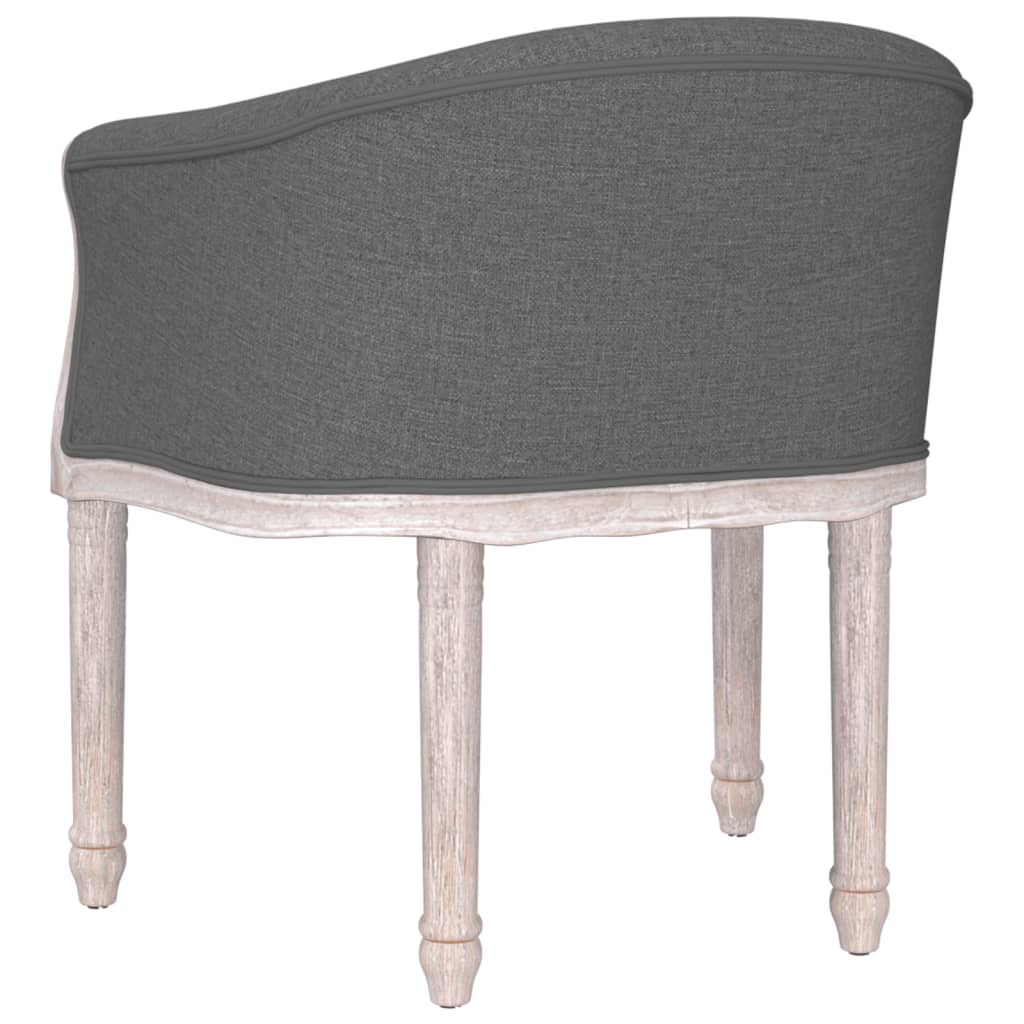 Fauteuil Gris foncé Tissu