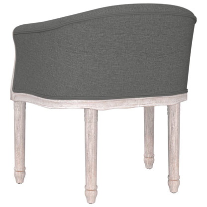 Fauteuil Gris foncé Tissu