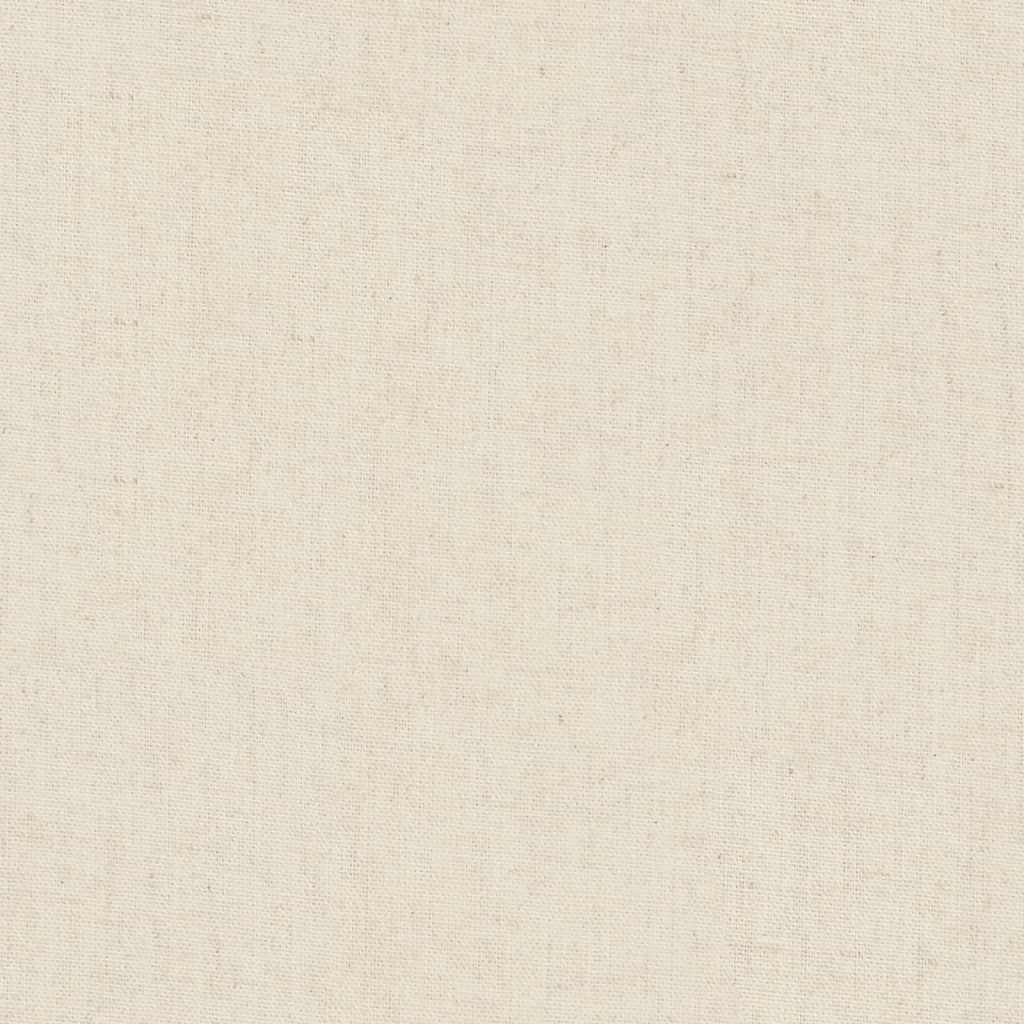 Tabouret de rangement Beige 110x45x49 cm Lin