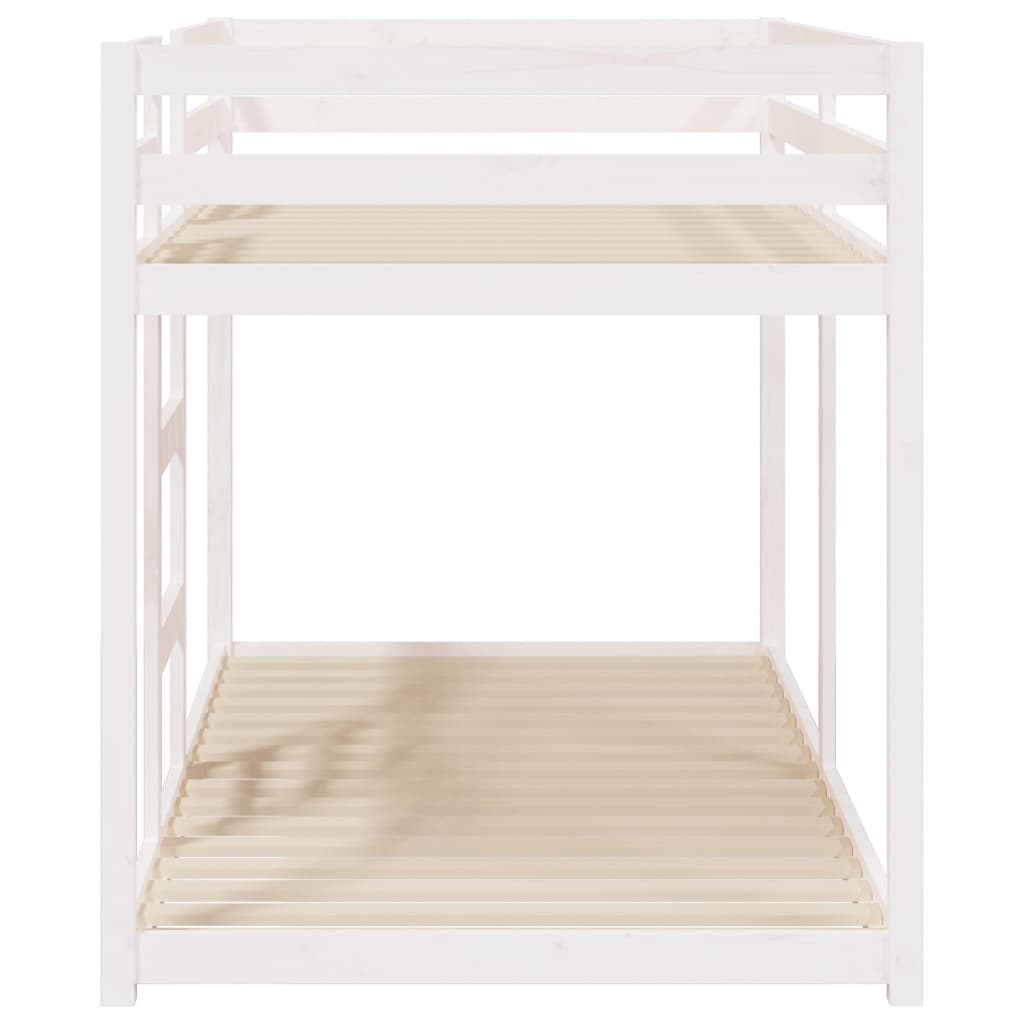 Cama de cama salfada de pinheiro sólido Monti