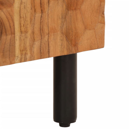 Cabina statale 60x333x75 cm Acacia in legno massiccio