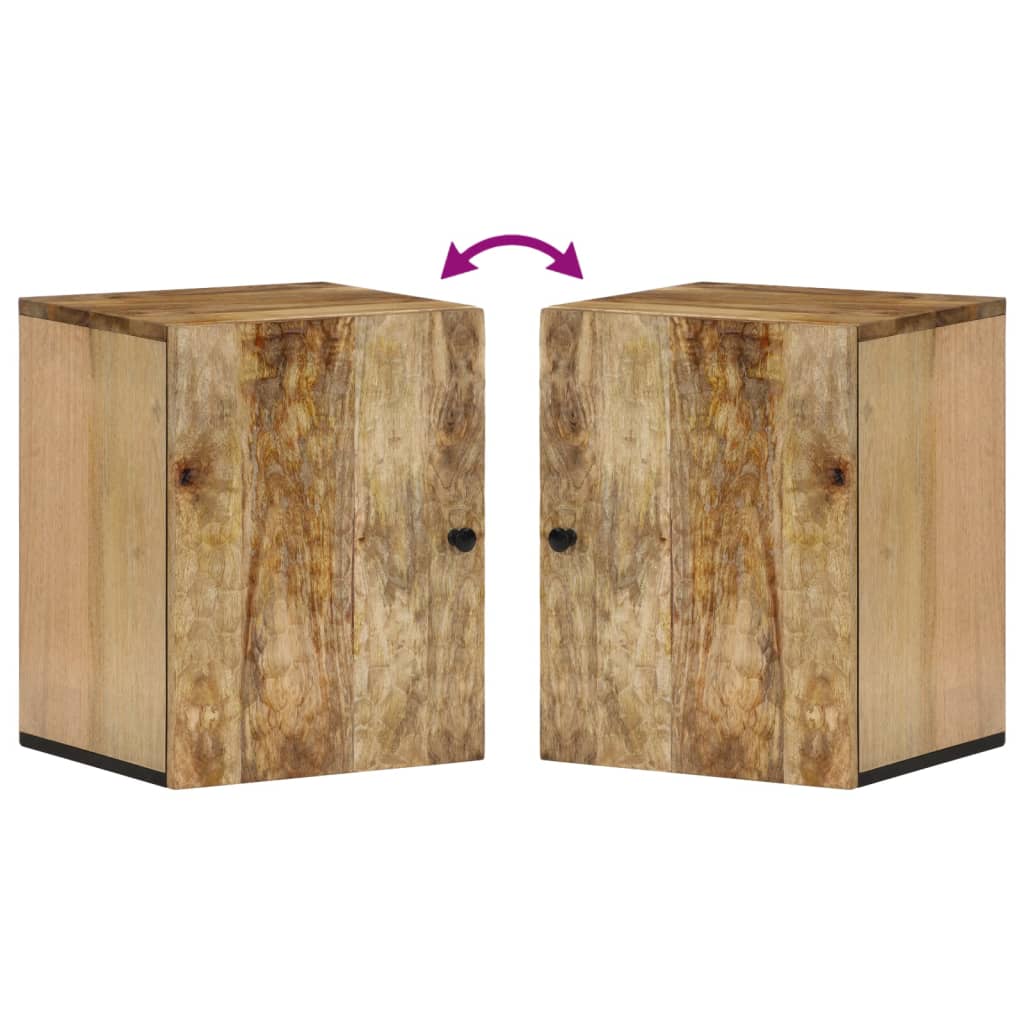 38x33x48cm solid wood wall cabinet Mangoier