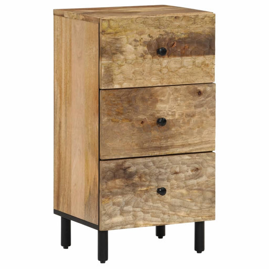 40x33x75 cm mobile laterale in legno di mango solido