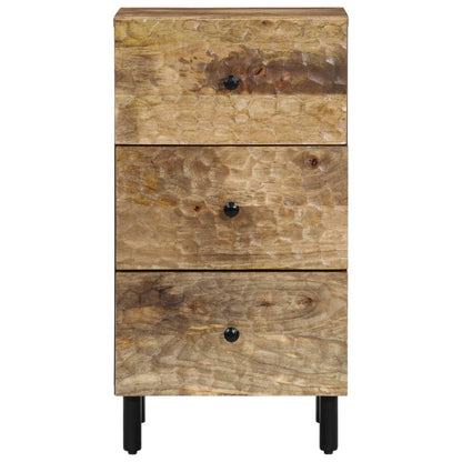 40x33x75 cm mobile laterale in legno di mango solido