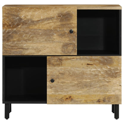 80x333x75 cm mobile laterale in legno di mango solido