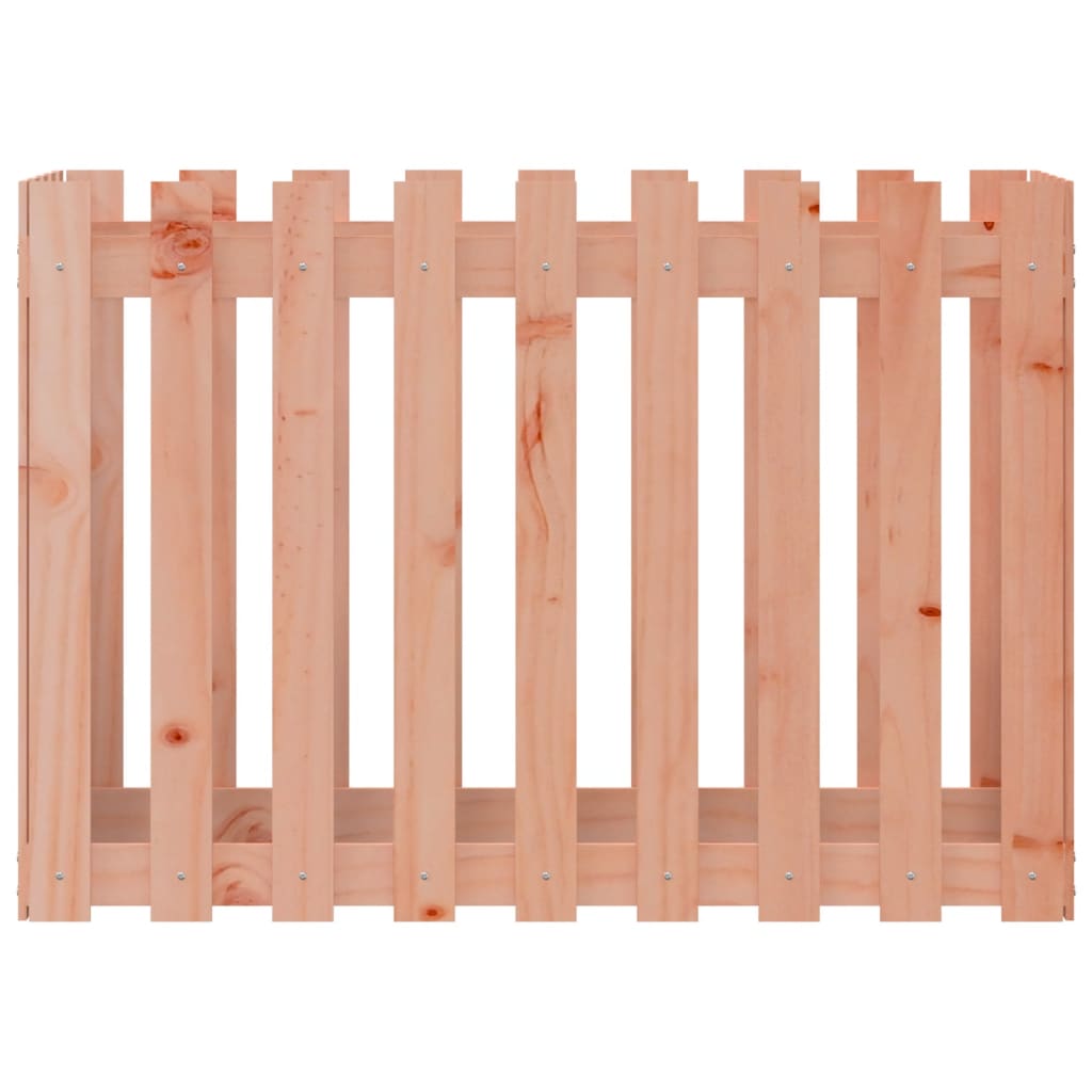 Lit surélevé de jardin design de clôture bois douglas massif