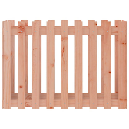 Lit surélevé de jardin design de clôture bois douglas massif