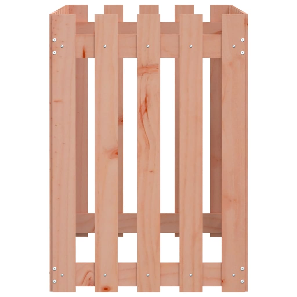 Lit surélevé de jardin design de clôture bois douglas massif