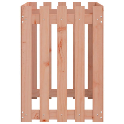 Lit surélevé de jardin design de clôture bois douglas massif