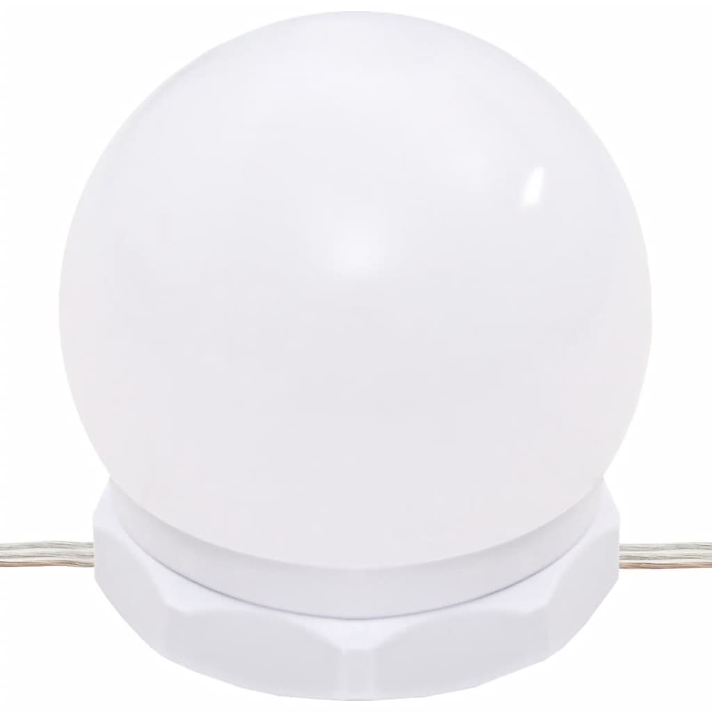 Coiffeuse avec lumières LED chêne sonoma ROSITA