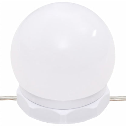 Coiffeuse avec lumières LED chêne sonoma ROSITA