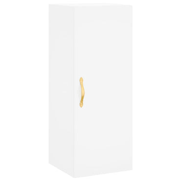 White wall cabinet 34.5x34x90 cm