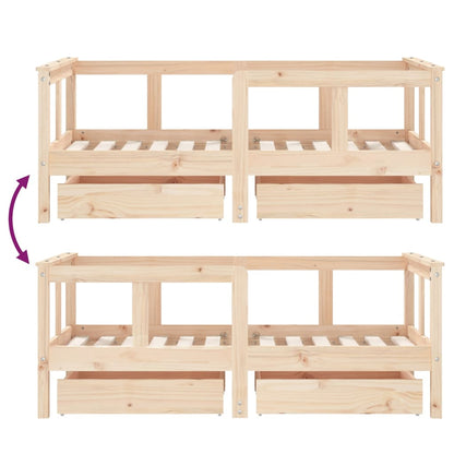 Valco B cama para niños con cajones