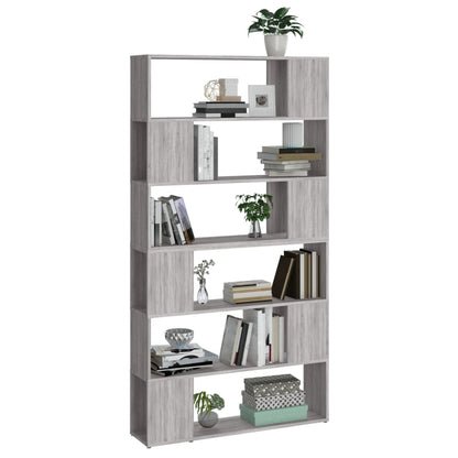 Library/Sonoma gray part separator 100x24x188 cm