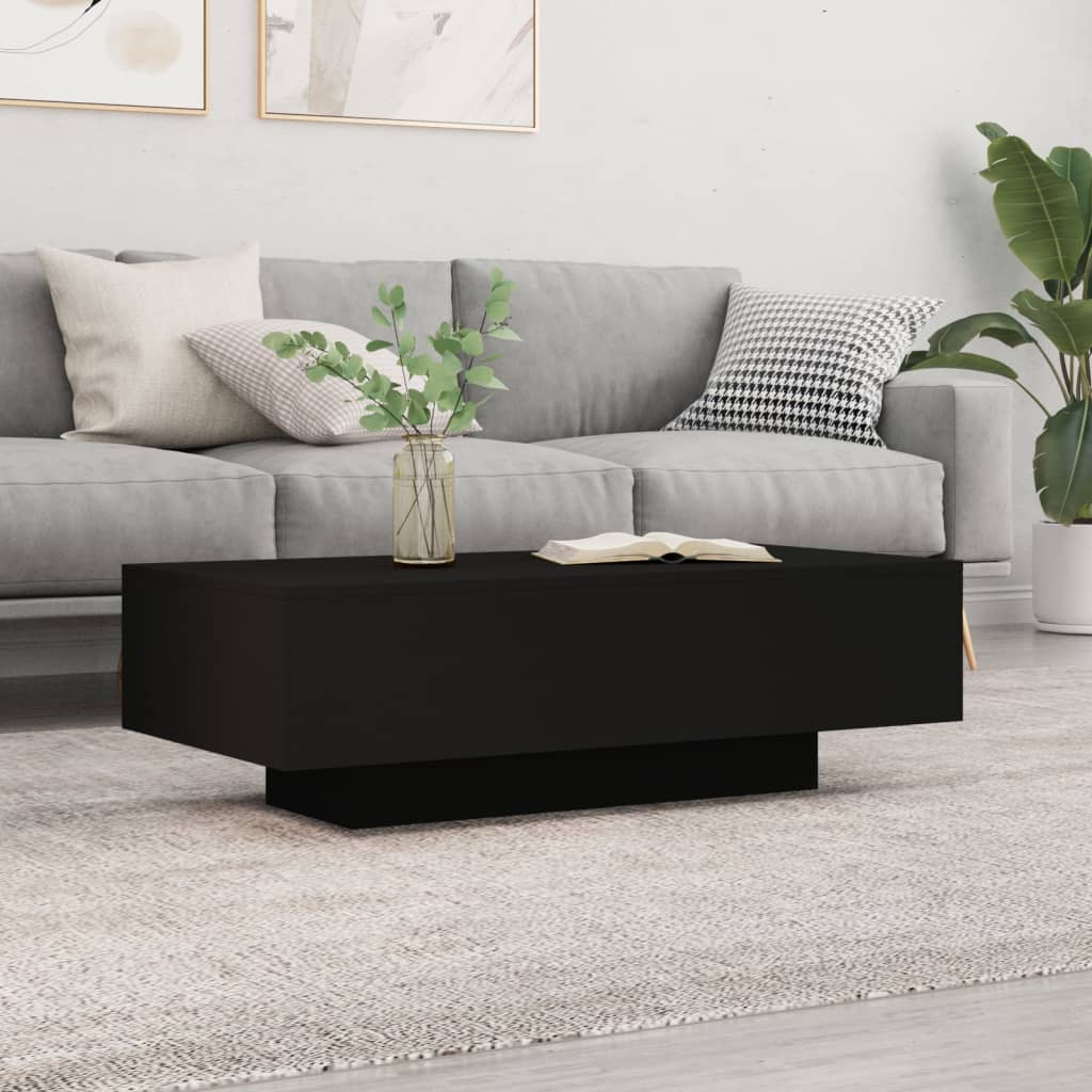 Table basse BOON noire 100x49,5x31cm