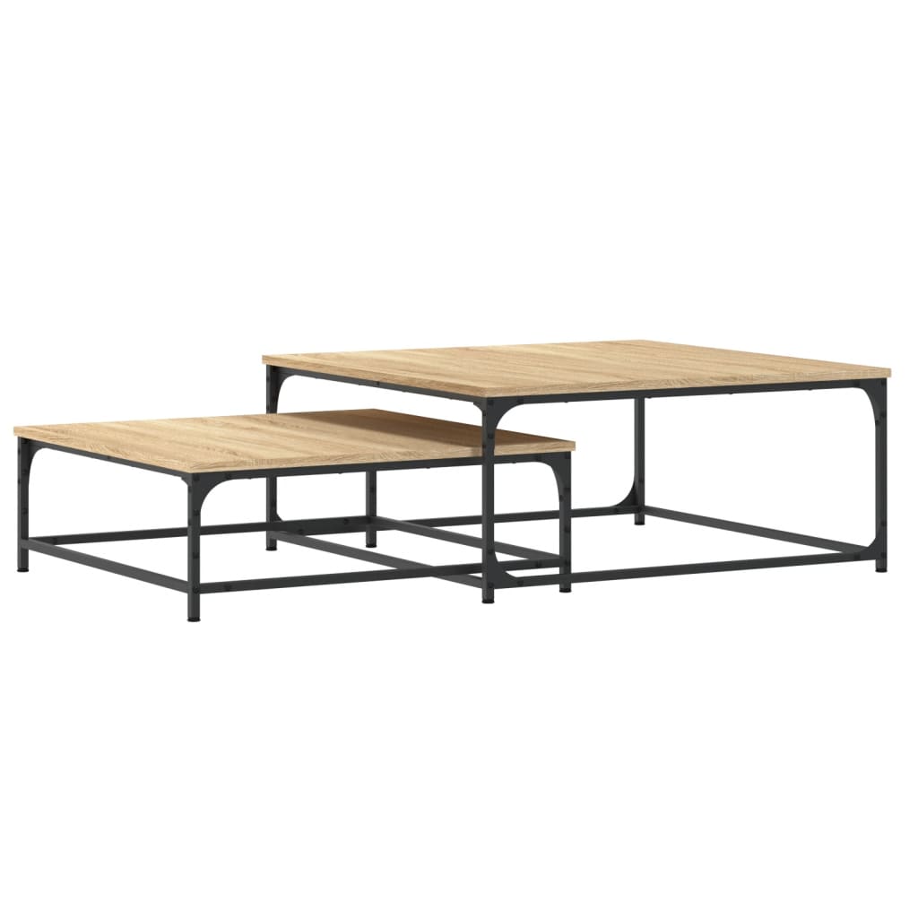 BASSE TABLES 2 PCS Sonoma Sonoma Ingegneria Wood