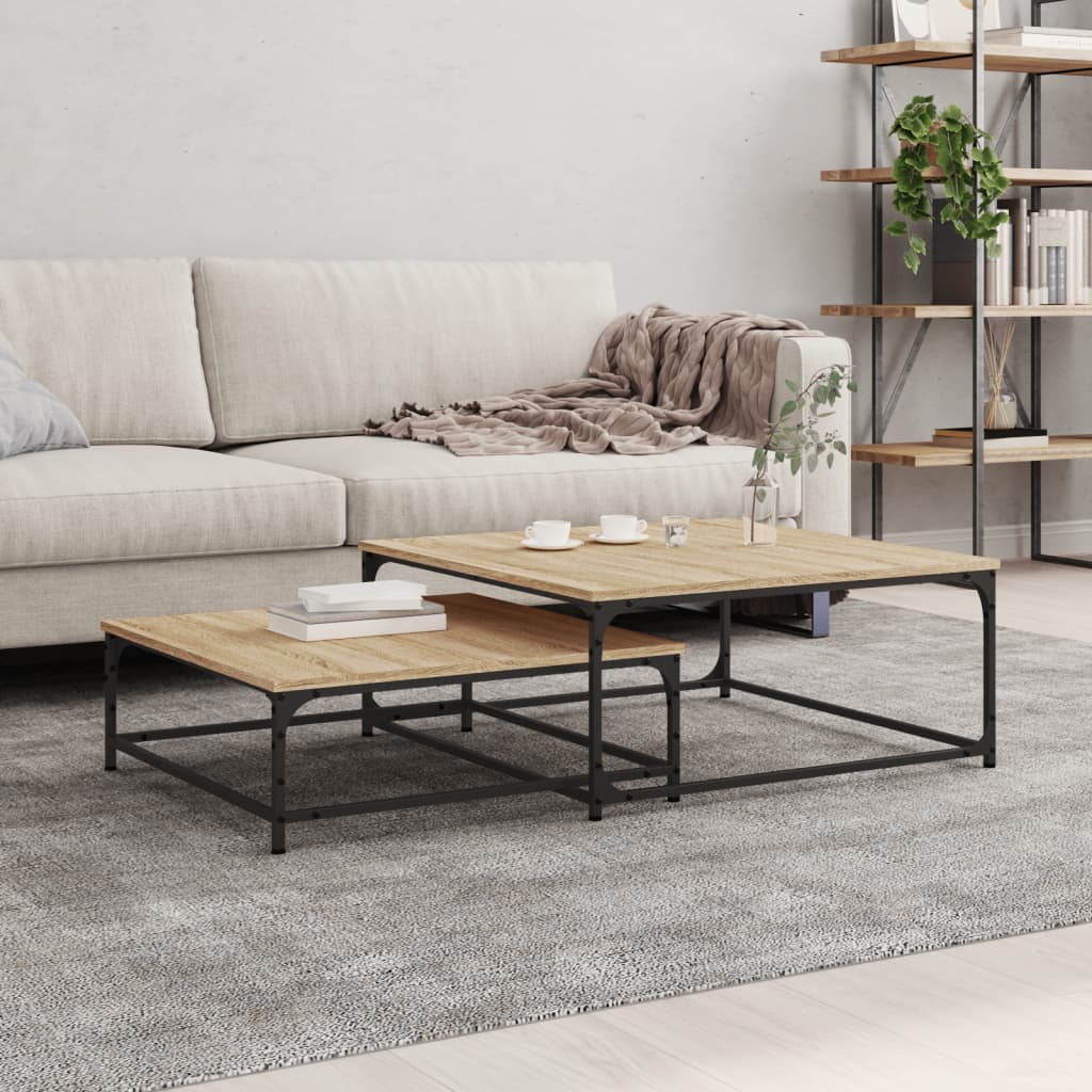 BASSE TABLES 2 PCS Sonoma Sonoma Ingegneria Wood