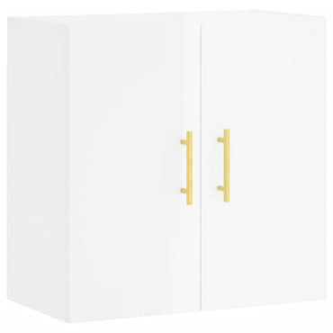 Brilliant white wall cabinet 60x31x60 cm Engineering wood