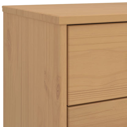 Kommode bei 4 alten Schubladen