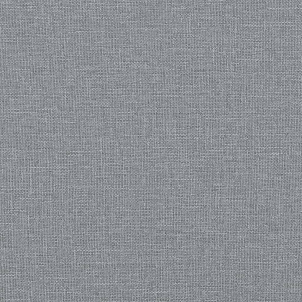 Fauteuil inclinable Gris clair Tissu