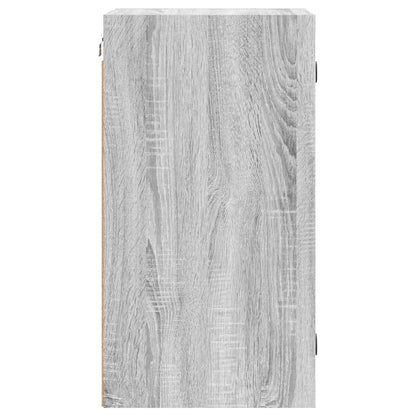 Wall cabinet with Gray Sonoma Glass Doors 35x37x68.5 cm