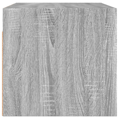 Wall cupboards 2 pcs Sonoma Gray 68.5x37x35 cm