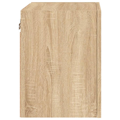 Meubles TV muraux 2 pcs chêne sonoma 40,5x30x40 cm
