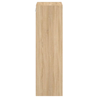 Meuble TV mural chêne sonoma 40,5x30x102 cm bois d'ingénierie