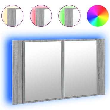 Sonoma Grey LED BAGNATO BAGNA 80X12X45 CM