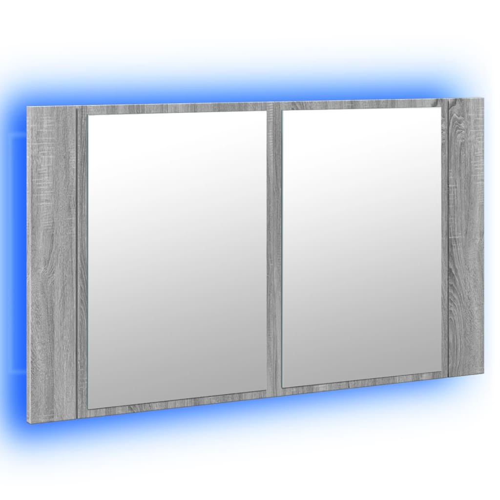 Sonoma Grey LED BAGNATO BAGNA 80X12X45 CM