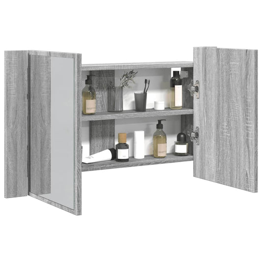 Sonoma Grey LED BAGNATO BAGNA 80X12X45 CM