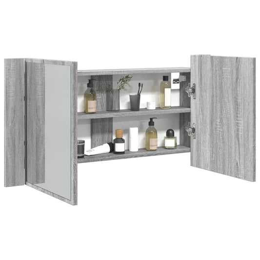Sonoma Grey LED BAGNATO BAGNA 90X12X45 CM