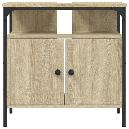 Sonoma oak bathroom sink 60x30x60 cm