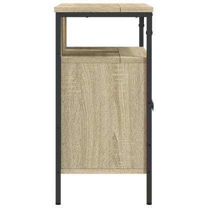 Sonoma oak bathroom sink 60x30x60 cm