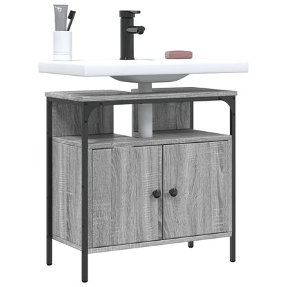 Sonoma Gray 60x30x60 cm bathroom sink cabinet