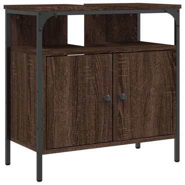 Armadio del bagno Oak marrone 60x30x60 cm