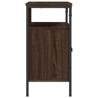 Armadio del bagno Oak marrone 60x30x60 cm