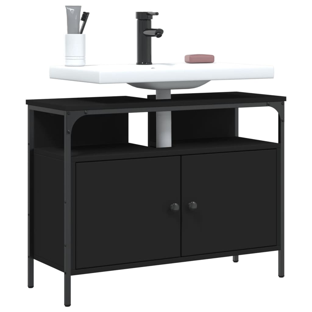 Black bathroom sink 60x30x60 cm