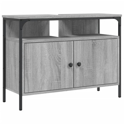 Sonoma Grey 60x30x60 cm Armadio per lavandino da bagno