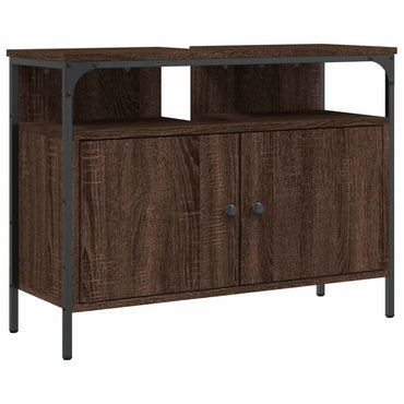 Armadio del bagno Oak marrone 60x30x60 cm