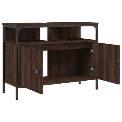 Armadio del bagno Oak marrone 60x30x60 cm
