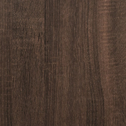 Armadio del bagno Oak marrone 60x30x60 cm