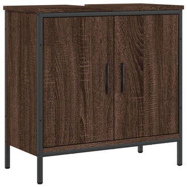 Armadio del bagno Oak marrone 60x30x60 cm