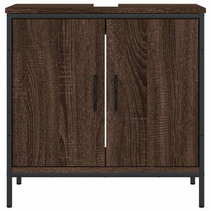 Armadio del bagno Oak marrone 60x30x60 cm