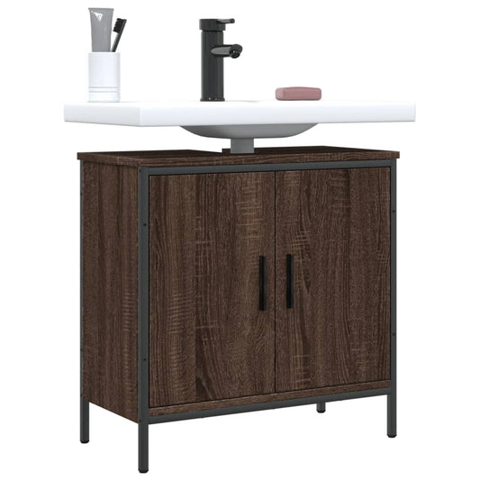 Armadio del bagno Oak marrone 60x30x60 cm