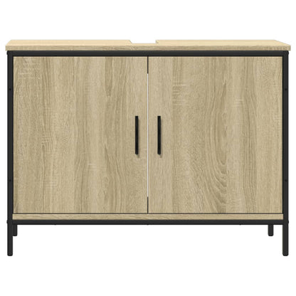 Sonoma oak bathroom sink 80x30x60 cm