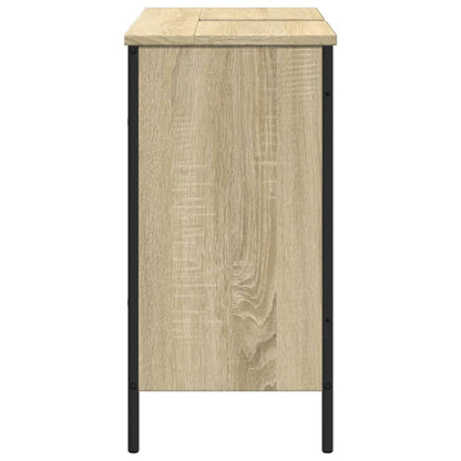 Sonoma oak bathroom sink 80x30x60 cm