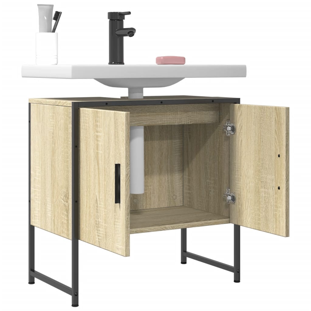 Sonoma Oak Bad Waschbecken 60x33x60 cm