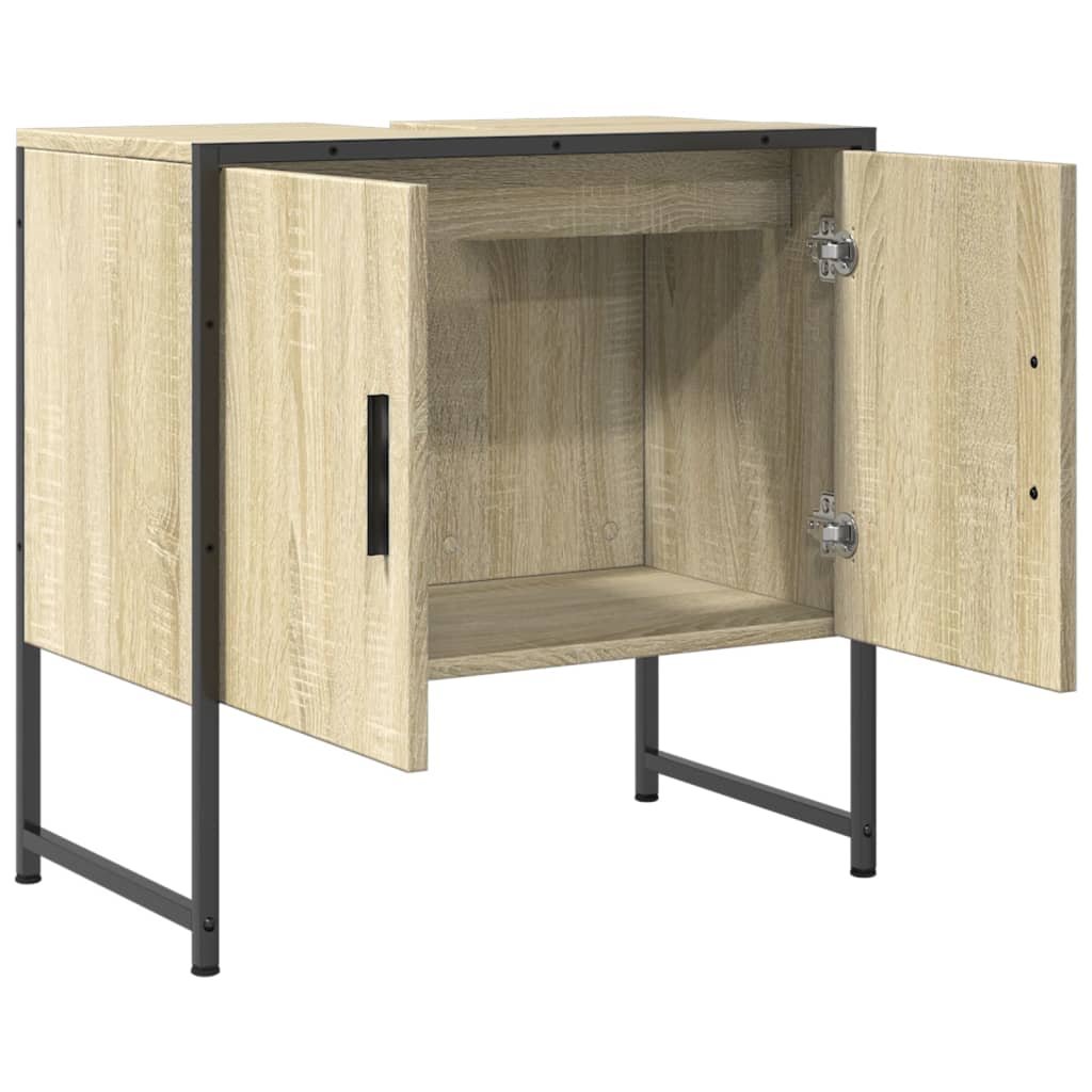 Sonoma Oak Bad Waschbecken 60x33x60 cm