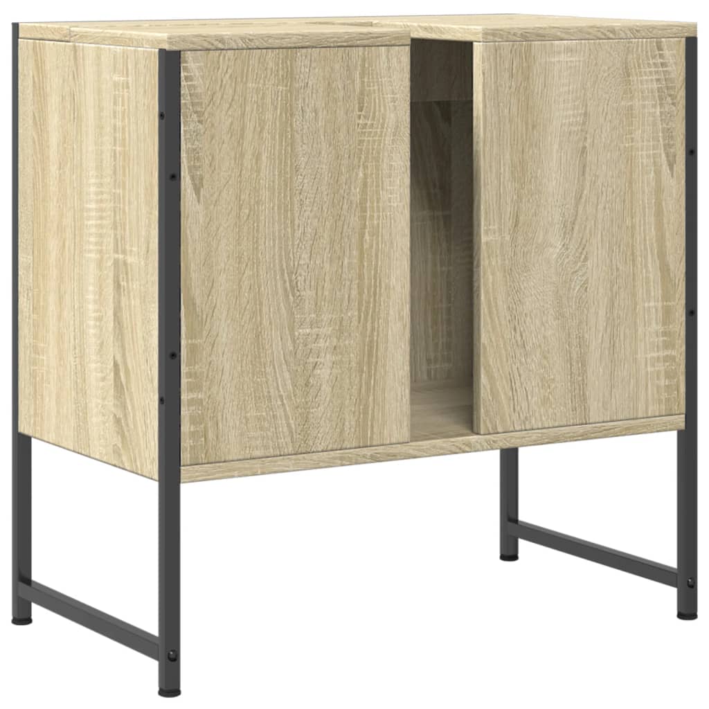 Sonoma Oak Bad Waschbecken 60x33x60 cm